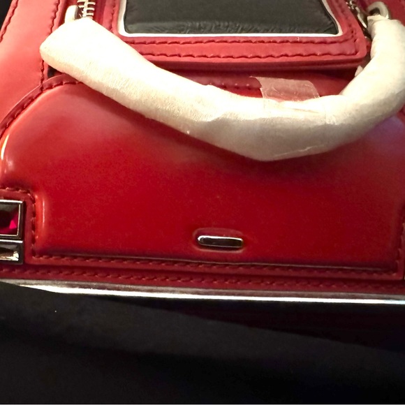 NWT The Kate Spade New York "Rose-Colored Glasses" Red Car Bag - Picture 7 of 16